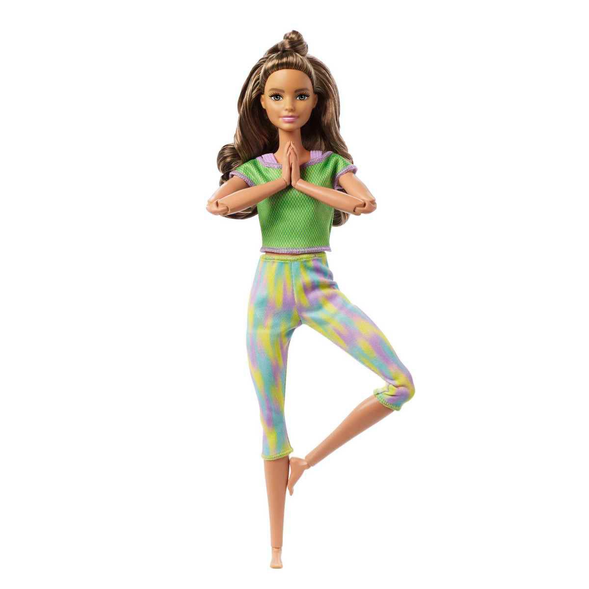 Barbie Fashion & Beauty Muñeca Día de Yoga Verde