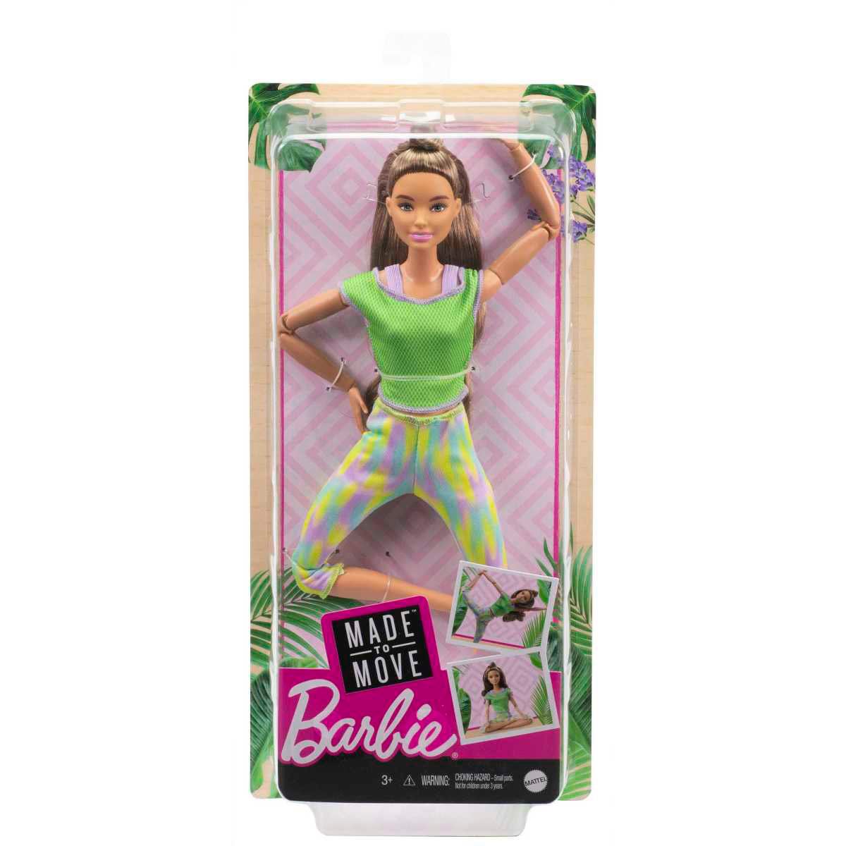Barbie Fashion & Beauty Muñeca Día de Yoga Verde