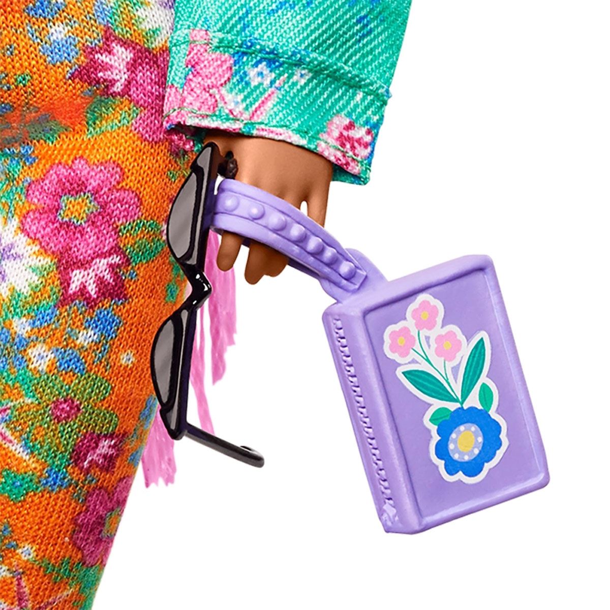 Barbie Fashionista, Barbie Extra Cabello Rosa, Muñeca