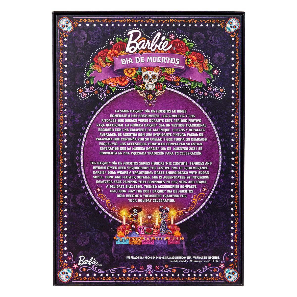 Barbie Collector, Barbie Día de Muertos 3, Muñecas para niñas de 6 años en adelante