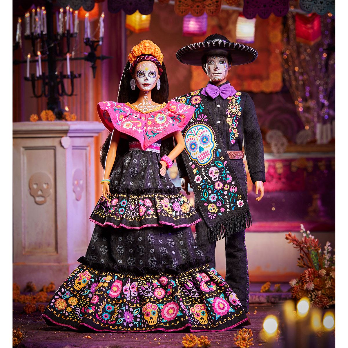 Barbie Collector, Barbie Día de Muertos 3, Muñecas para niñas de 6 años en adelante