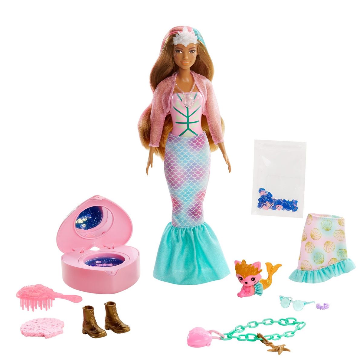 Barbie Fashionista Color Reveal Moda de Fantasía