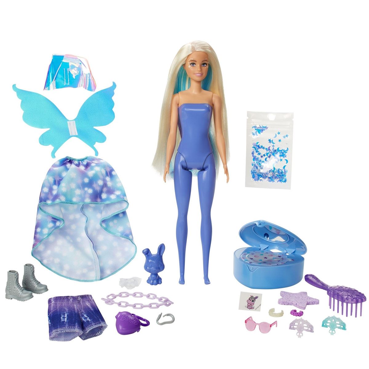 Barbie Fashionista Color Reveal Moda de Fantasía