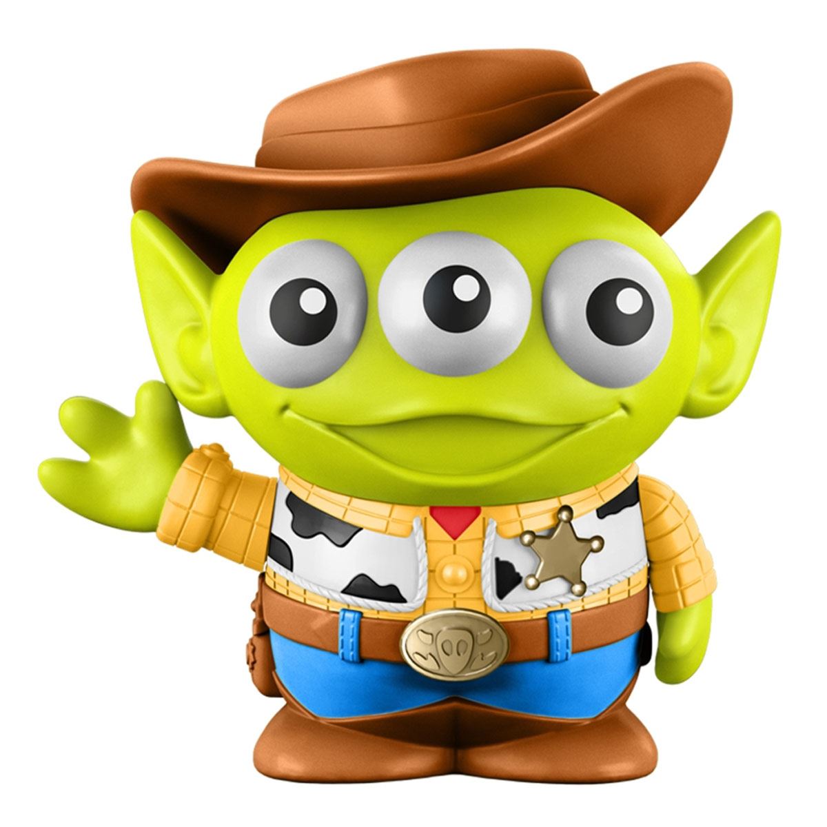 Disney Pixar Alien Remix, Paquete Woody, Sulley Y Duke Caboom