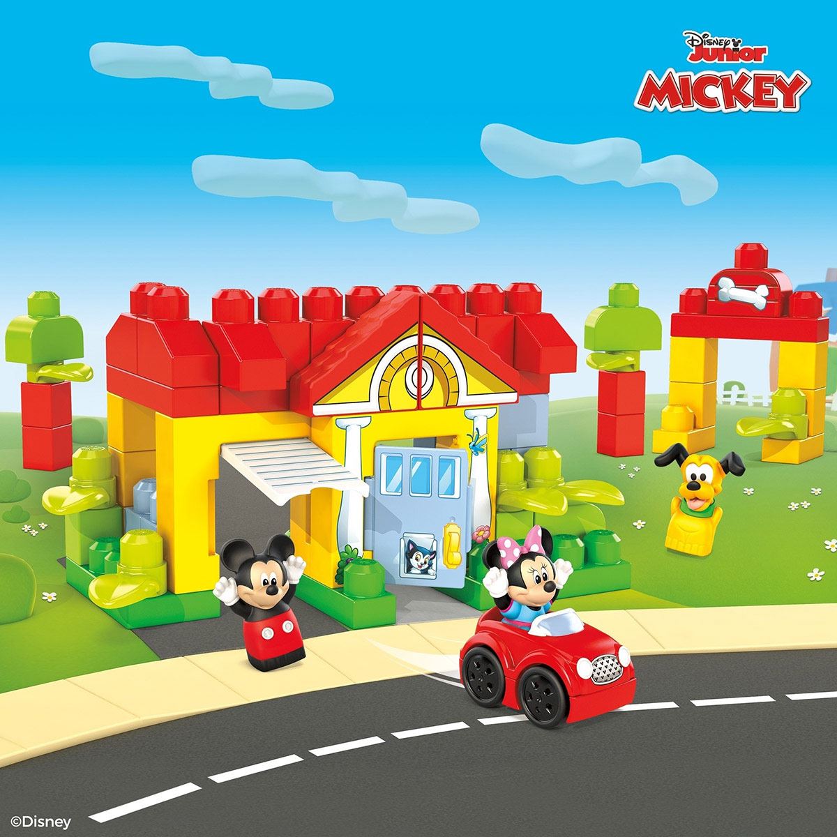 La casa shops de mickey mouse lego