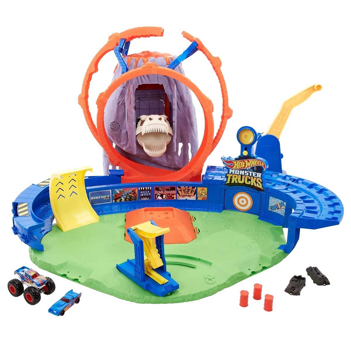 Hot Wheels Temible Explosión Volcánica Playset