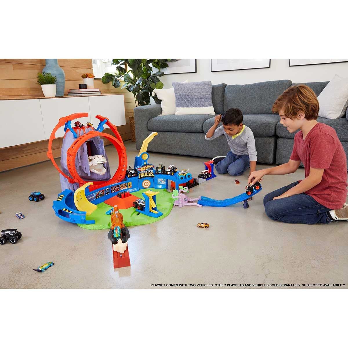 Hot Wheels Temible Explosión Volcánica Playset