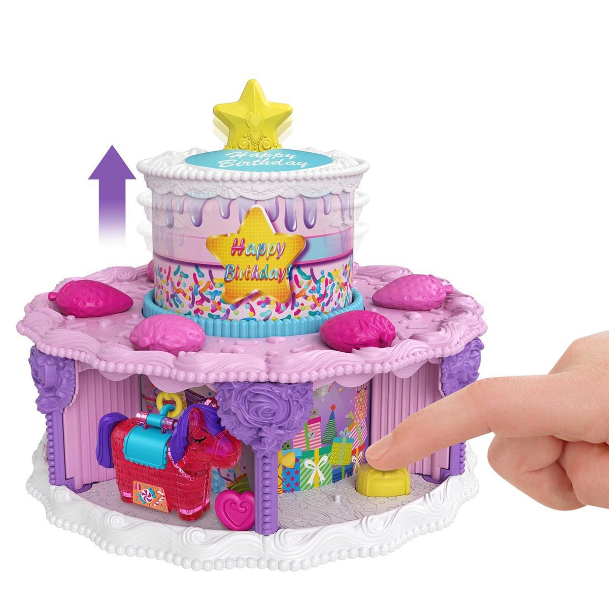 Polly Pocket, Pastel De Cumpleaños Sorpresa