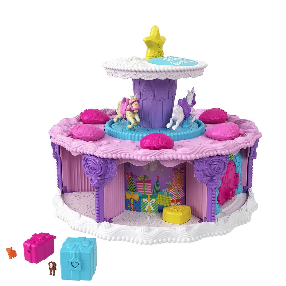 Polly Pocket, Pastel De Cumpleaños Sorpresa