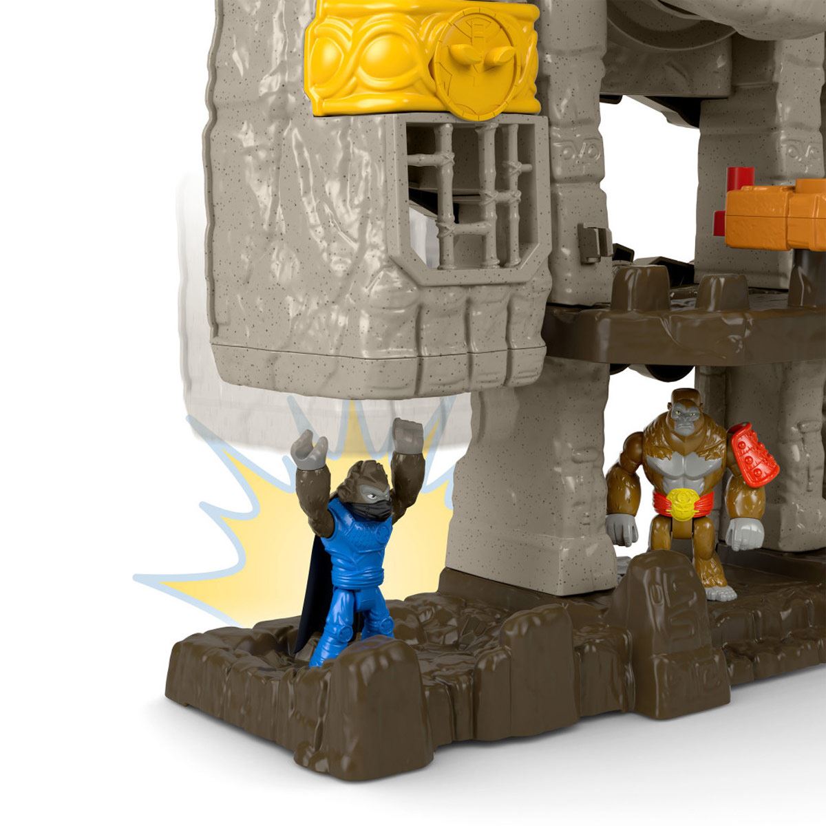 Mundo Aventura Imaginext Set de Juego Fortaleza Gorila