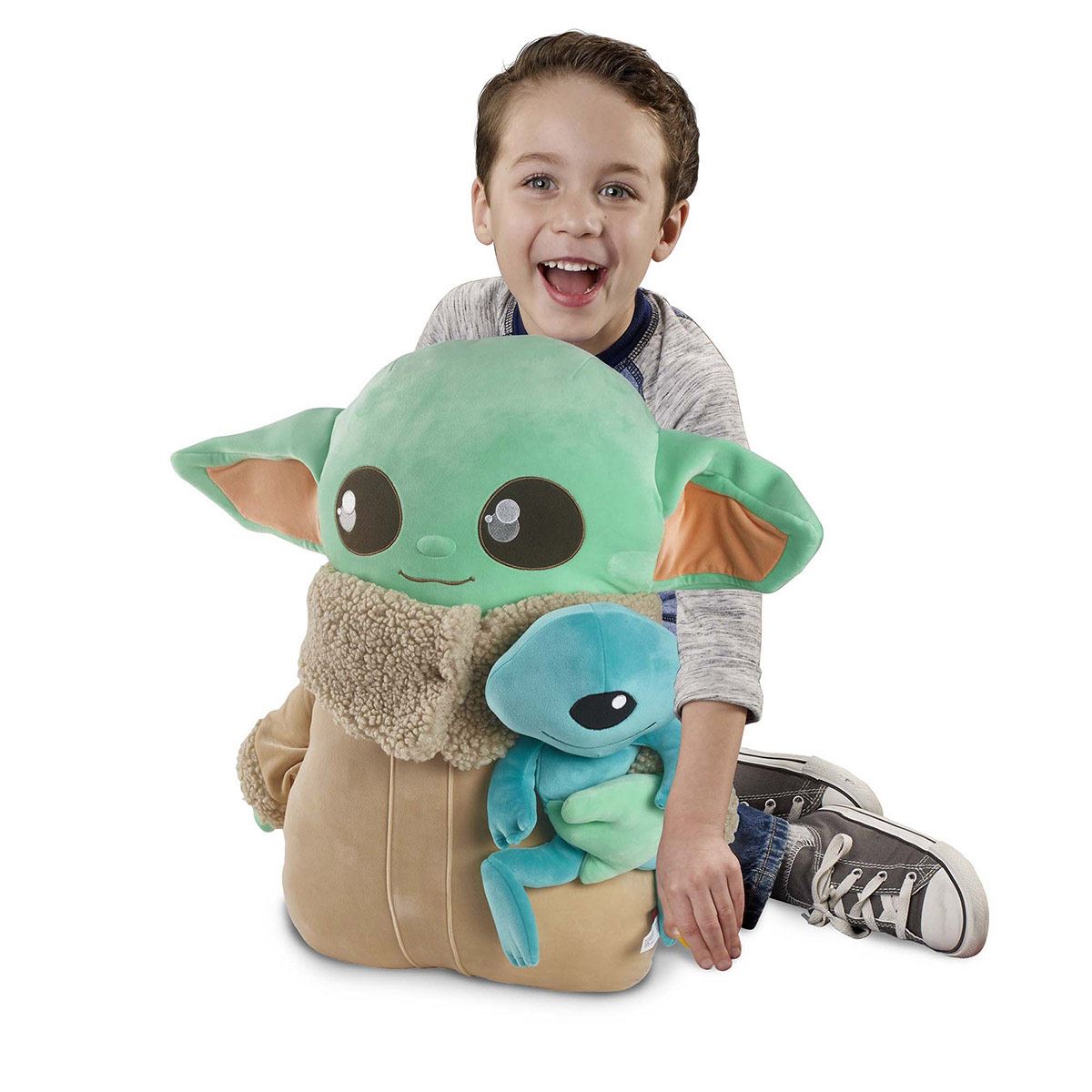 Baby yoda peluche grande hot sale