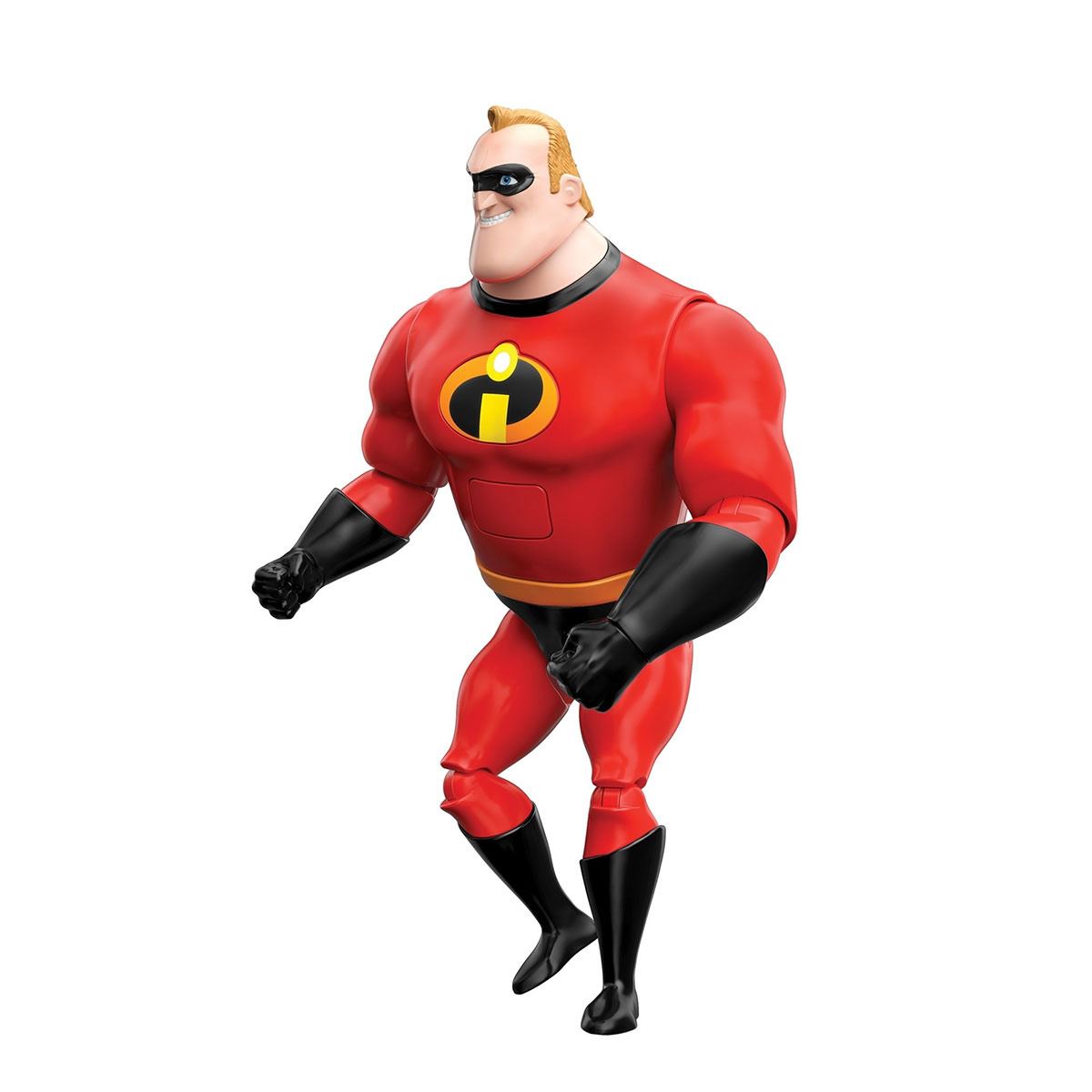 Disney Pixar Los Increíbles, Figura Interactiva Mr. Increíble, Juguete
