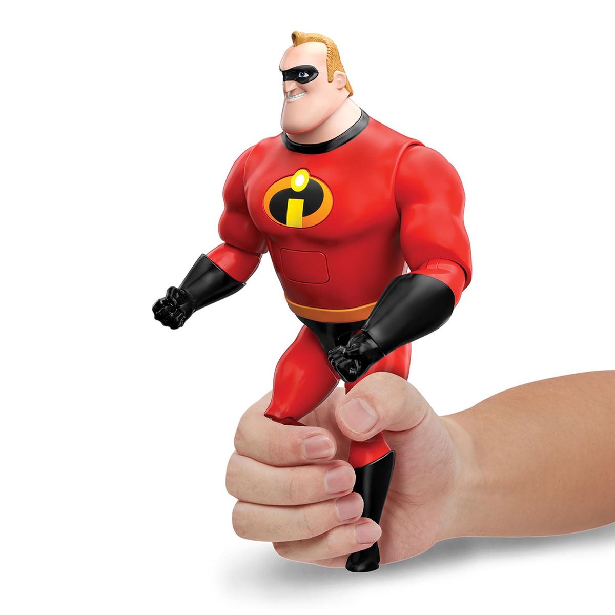 Disney Pixar Los Increíbles, Figura Interactiva Mr. Increíble, Juguete