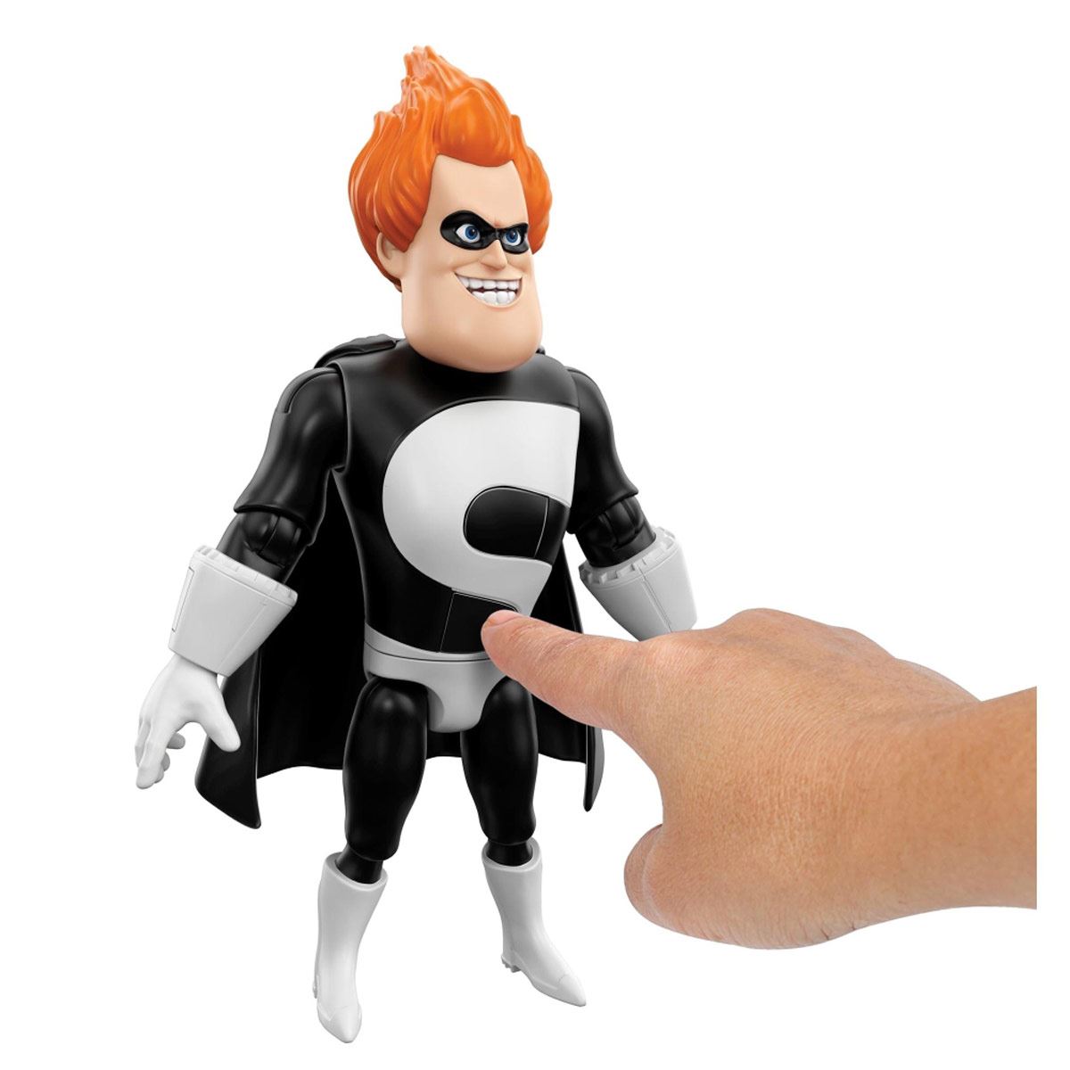 Disney Pixar Los Increíbles, Figura Interactiva Síndrome, Juguete