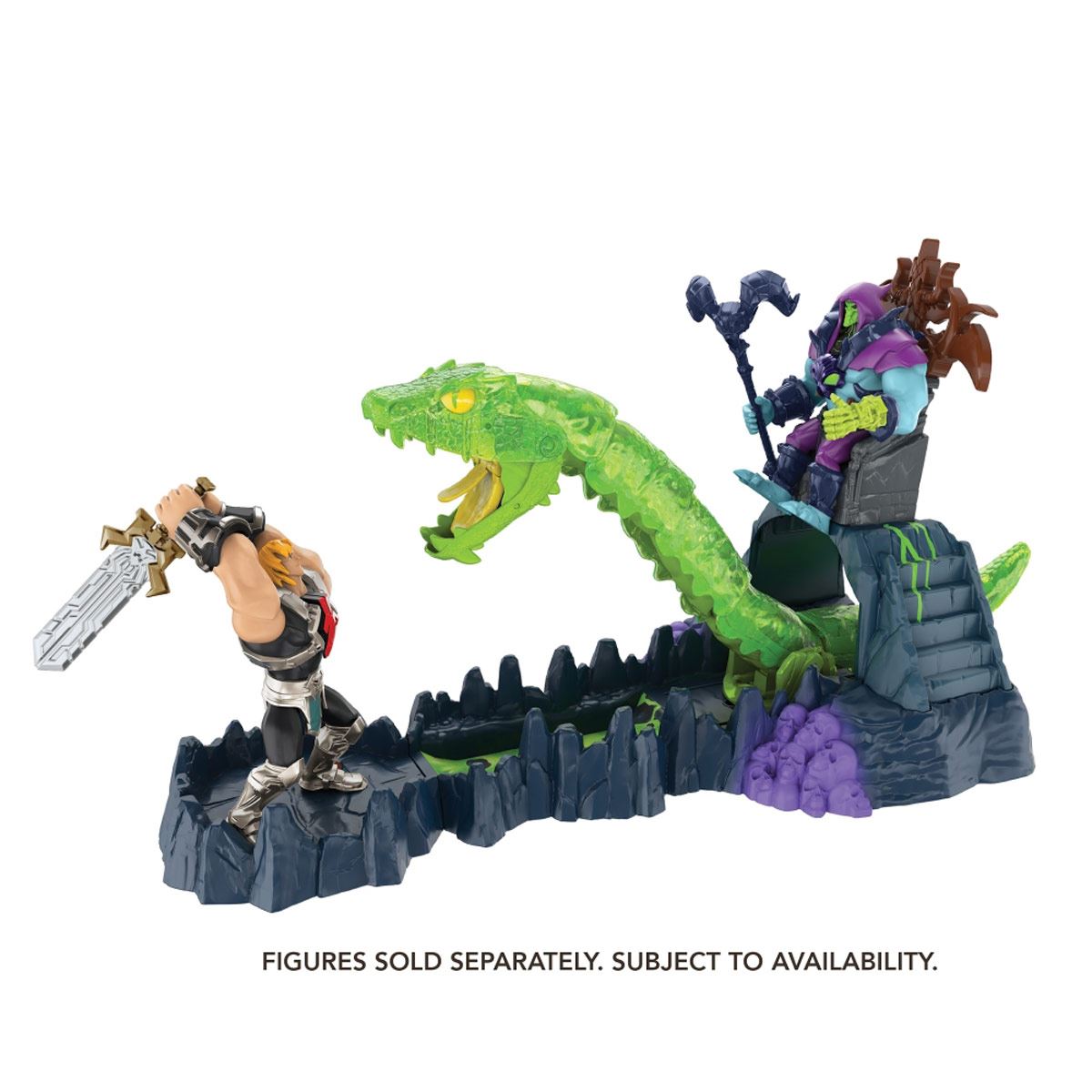 Masters of the Universe Animated, Playset Ataque de la Serpiente, Juguetes