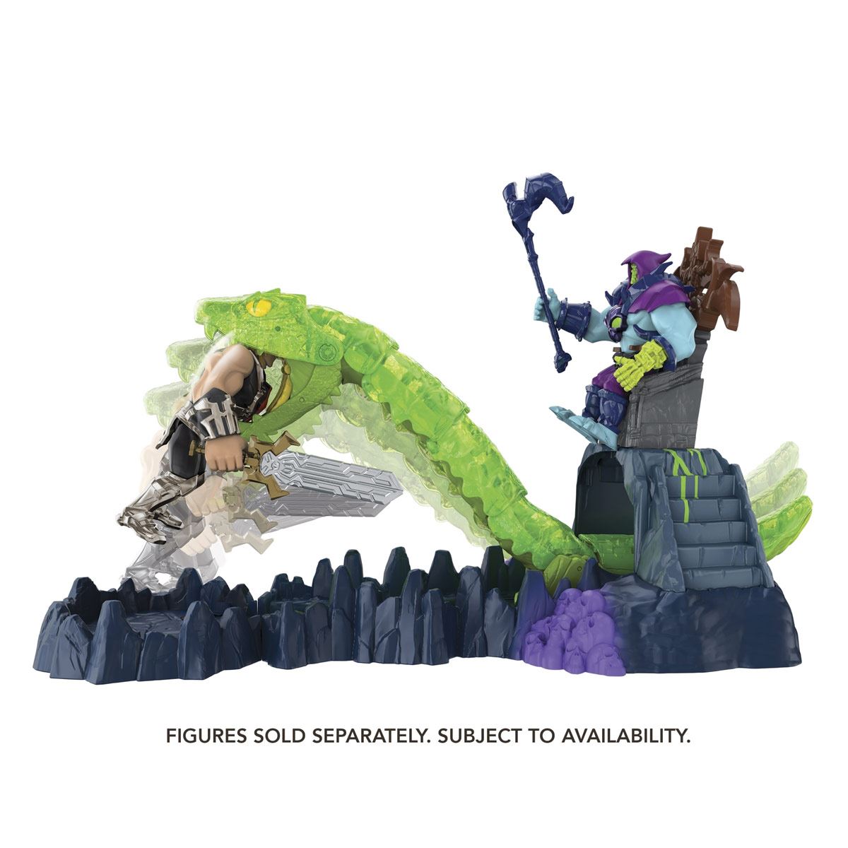 Masters of the Universe Animated, Playset Ataque de la Serpiente, Juguetes
