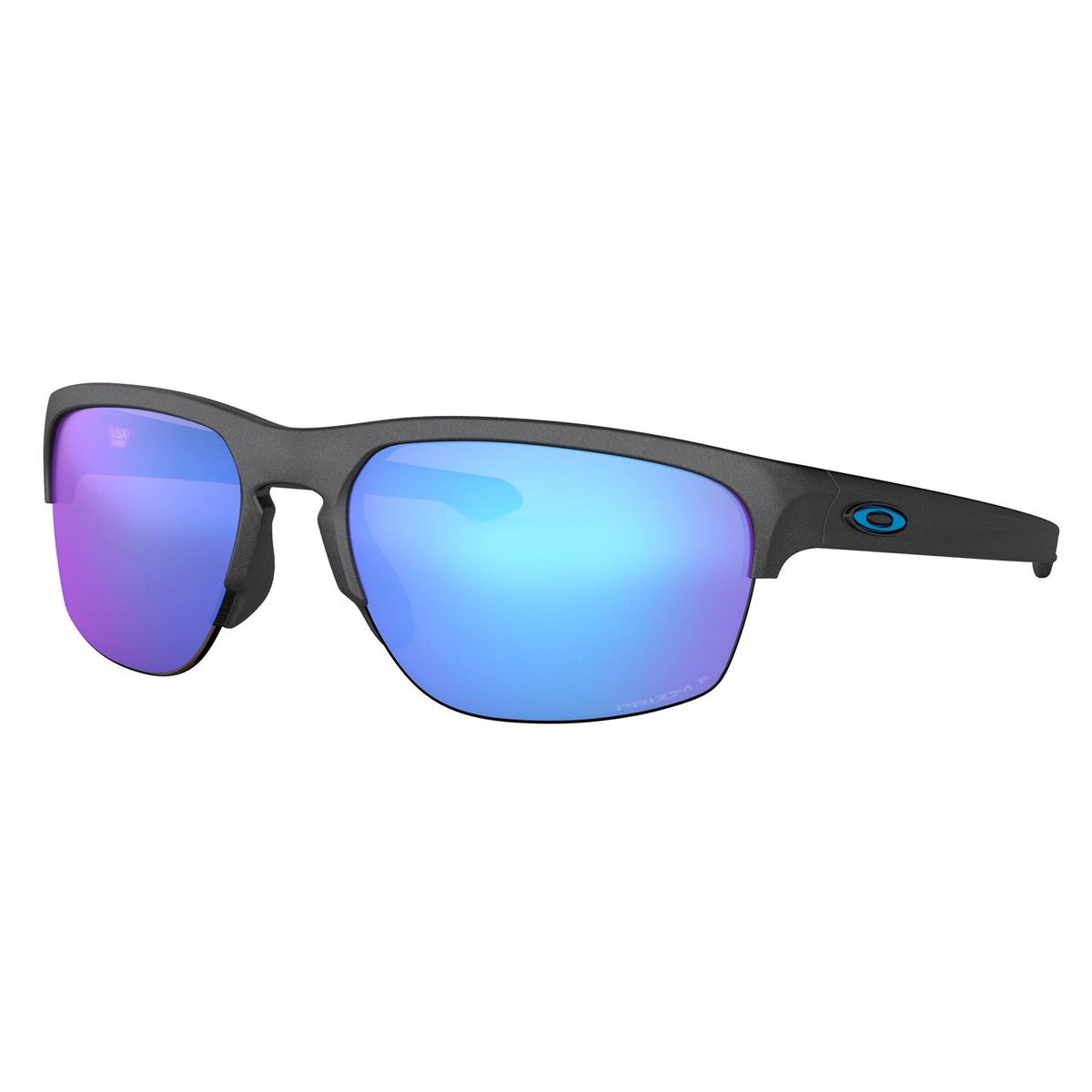 Lente Solar Oakley Sliver Edge Prizm Polarizado Azul Gris