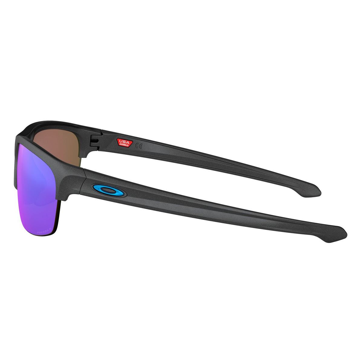 Lente Solar Oakley Sliver Edge Prizm Polarizado Azul Gris
