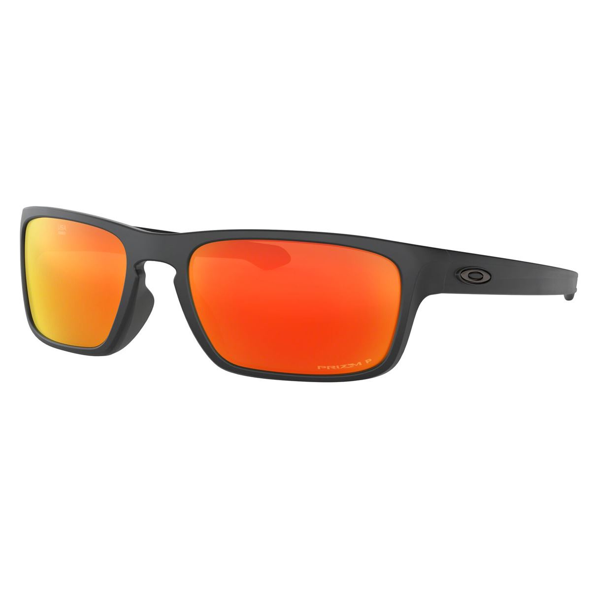 Oakley Sliver Stealth Prizm polarizado rojo, armazón inyectado negro