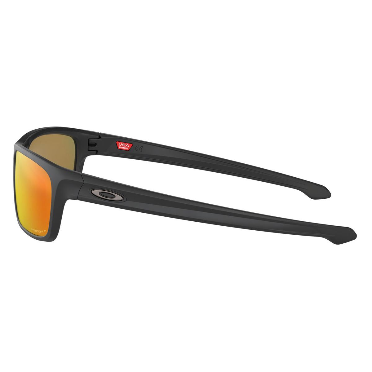 Oakley Sliver Stealth Prizm polarizado rojo, armazón inyectado negro