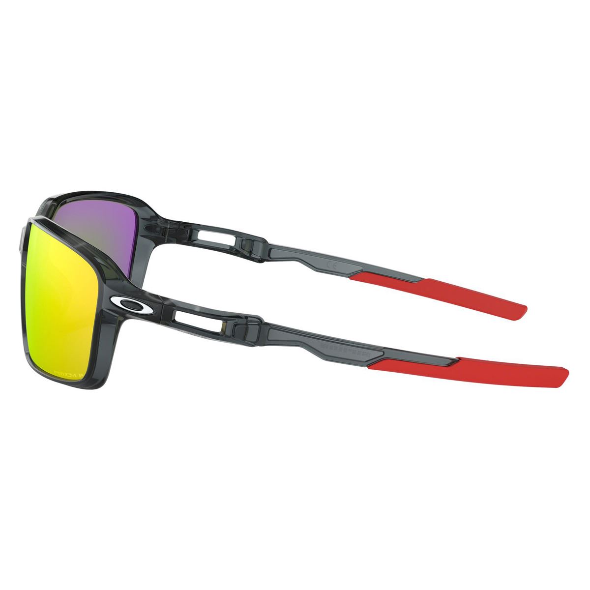 Oakley Siphon Prizm polarizado rojo, armazón negro