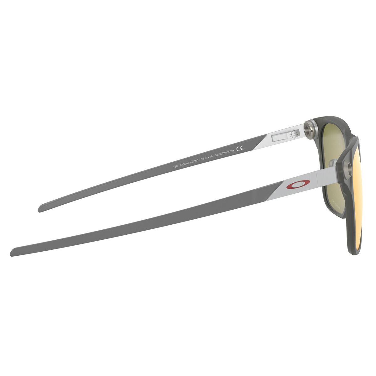 Lentes Solares Oakley Armazón en Nylon Negro-Plata