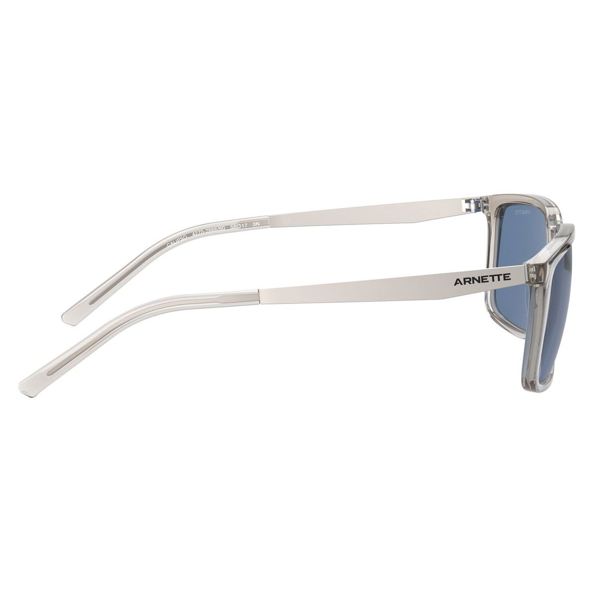 Lente Solar Arnette Calipso Azul Nylon Grafito Transparente