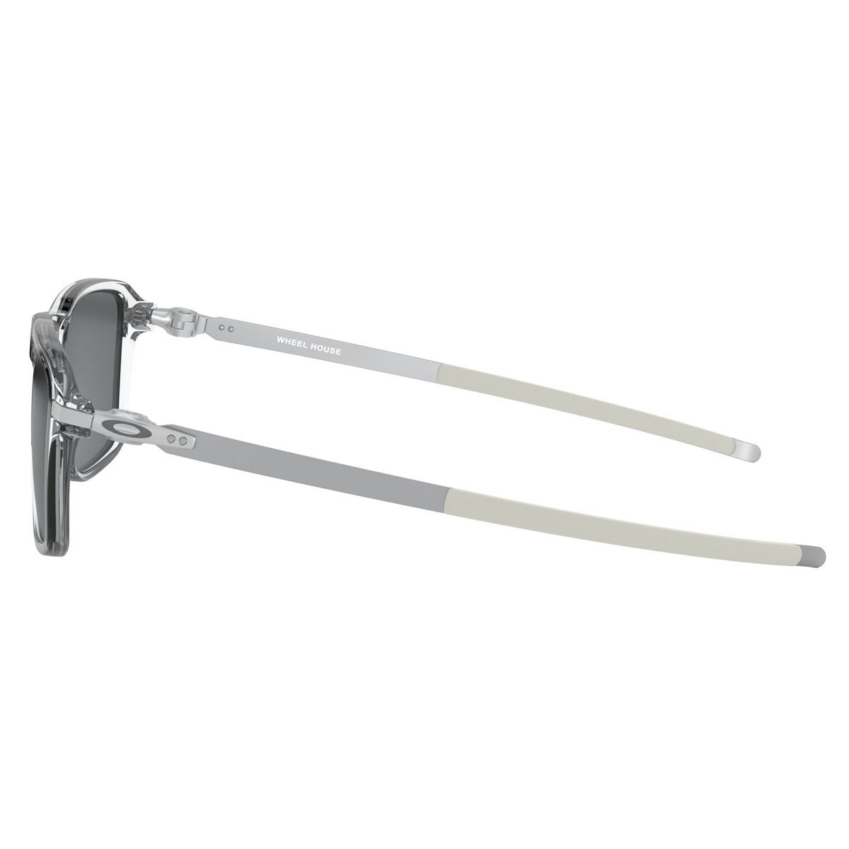 Lentes solares Oakley wheel house prizm gris polarizado armazón transparente