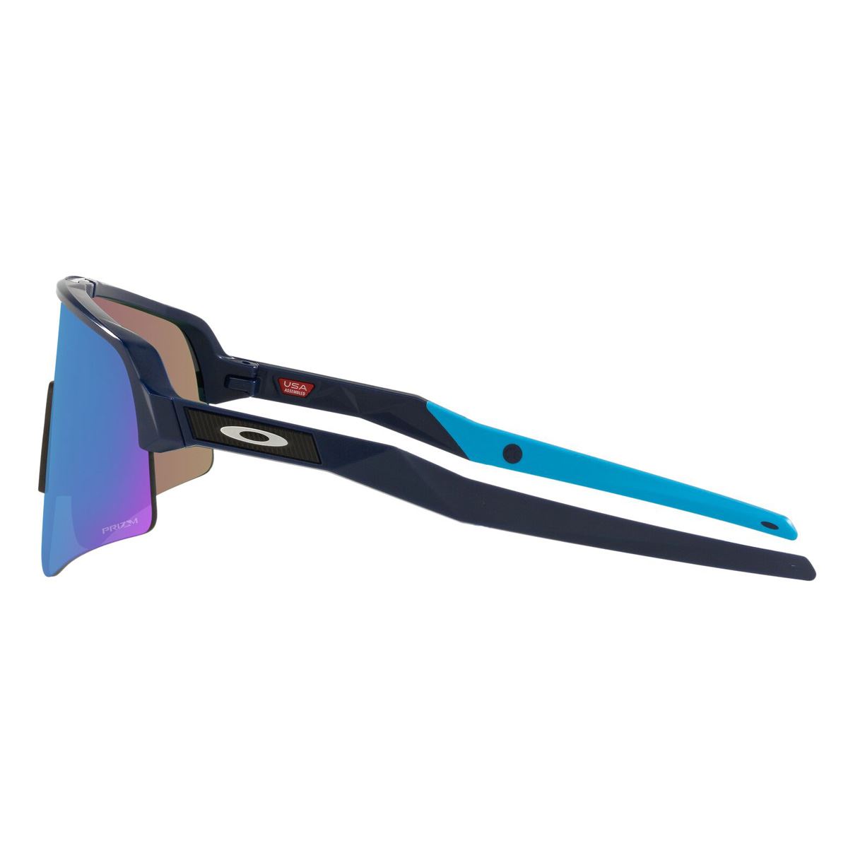 Lente solar Oakley Sutro Lite Sweep Prizm modelo 0OO9465 espejeado color azul en nylon