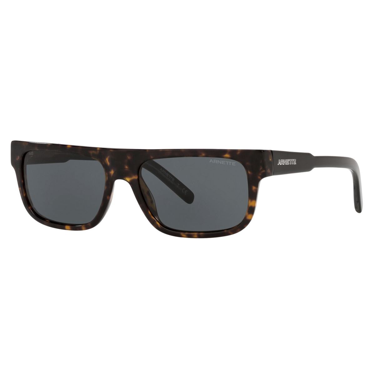 Lente Solar Arnette Gothboy Gris en Acetato Negro