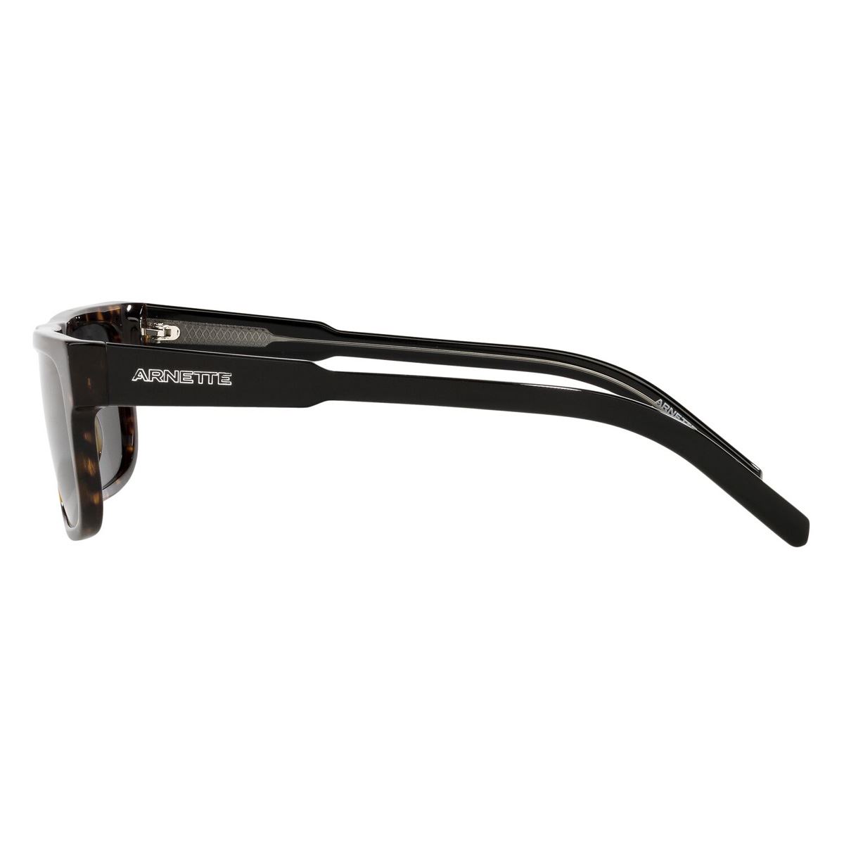 Lente Solar Arnette Gothboy Gris en Acetato Negro