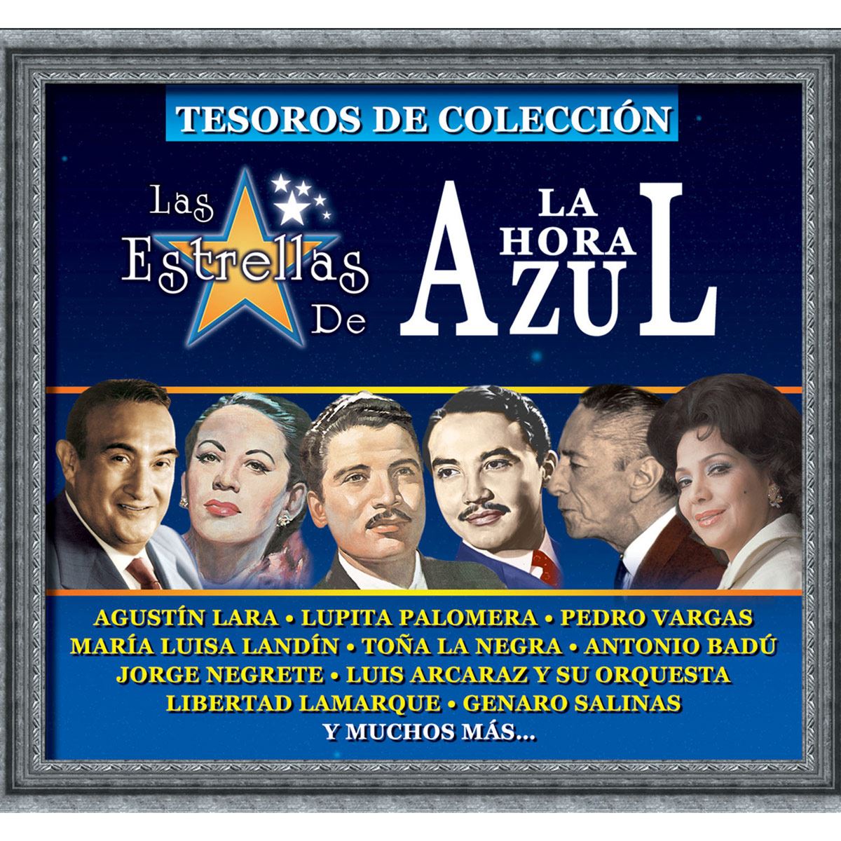 Cd Tesoros De Colección - Las Estrellas De La Hora Azul