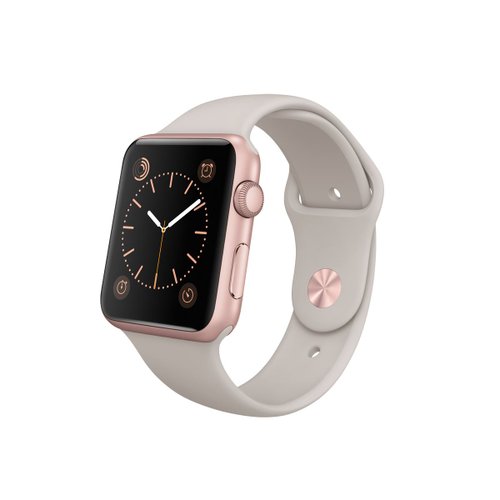 Apple Watch Caja de aluminio color oro rosa de 38 mm