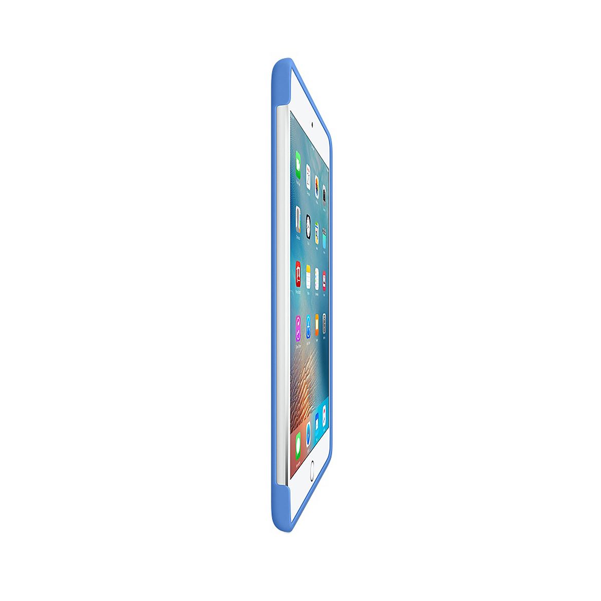 Funda de silicona para iPad mini 4 - azul real