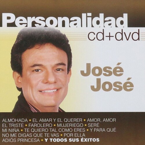 CD + DVD José José - Personalidad