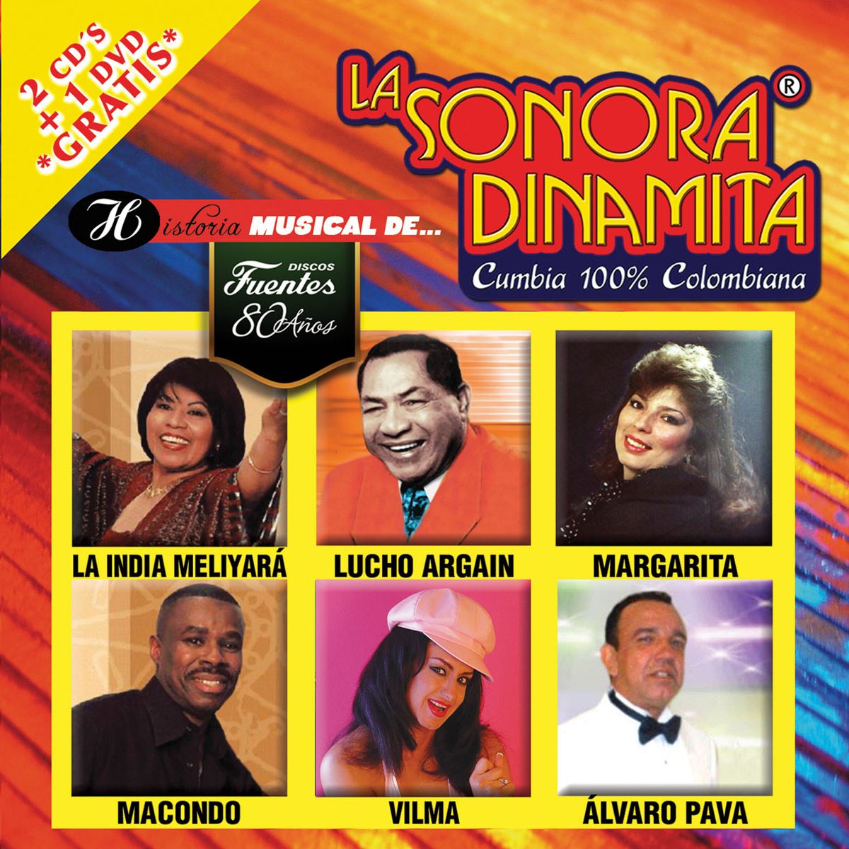 CD Historia Musical de la Sonora Dinamita