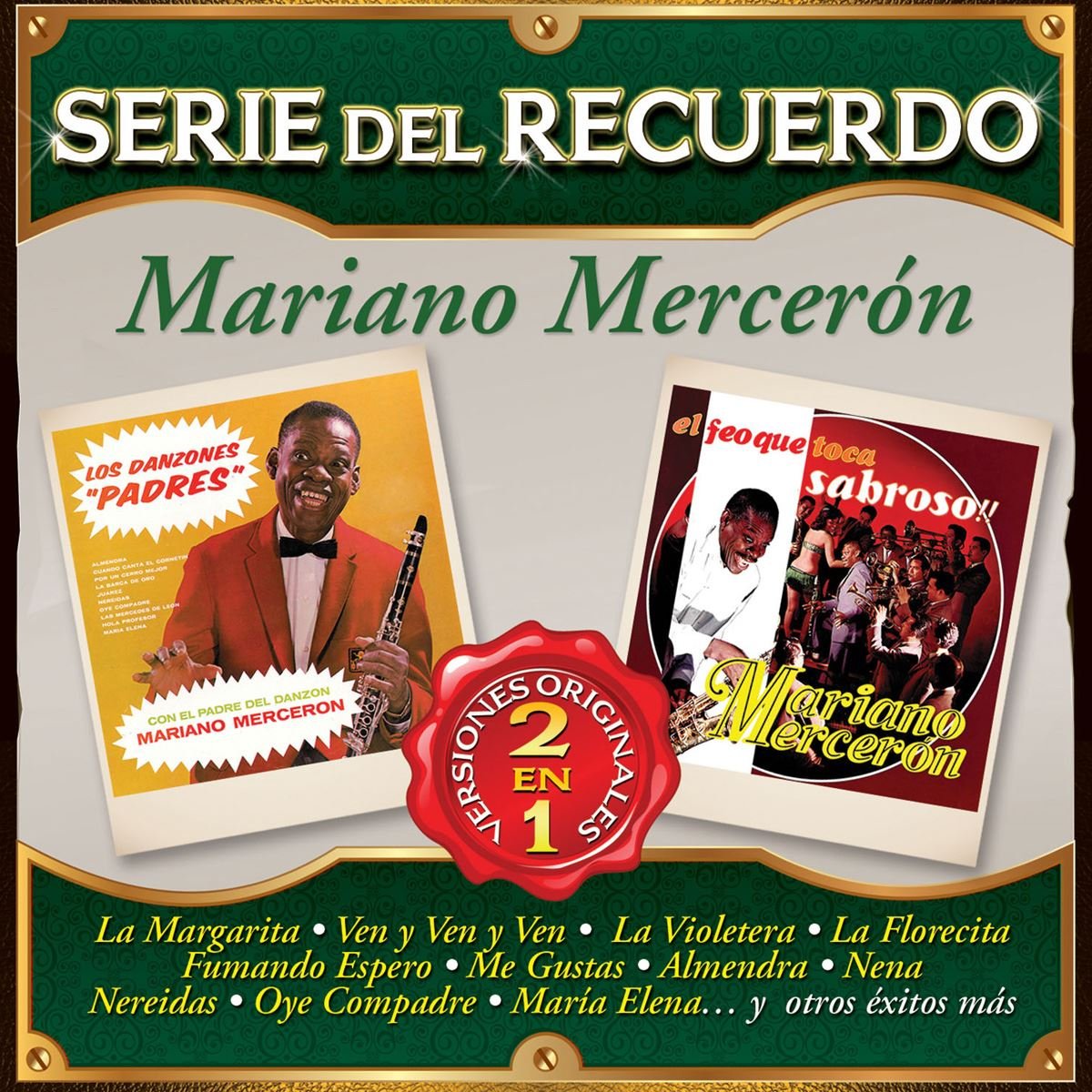 CD Mariano Mercerón-Serie Del Recuerdo 2 En 1