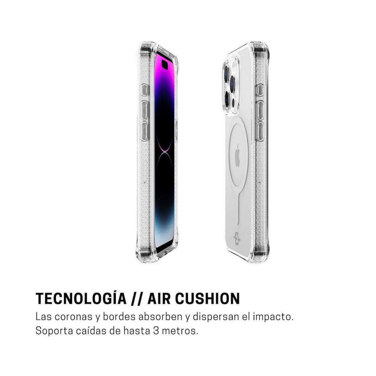 Funda iphone 15 Pro Max transparente con Magsafe