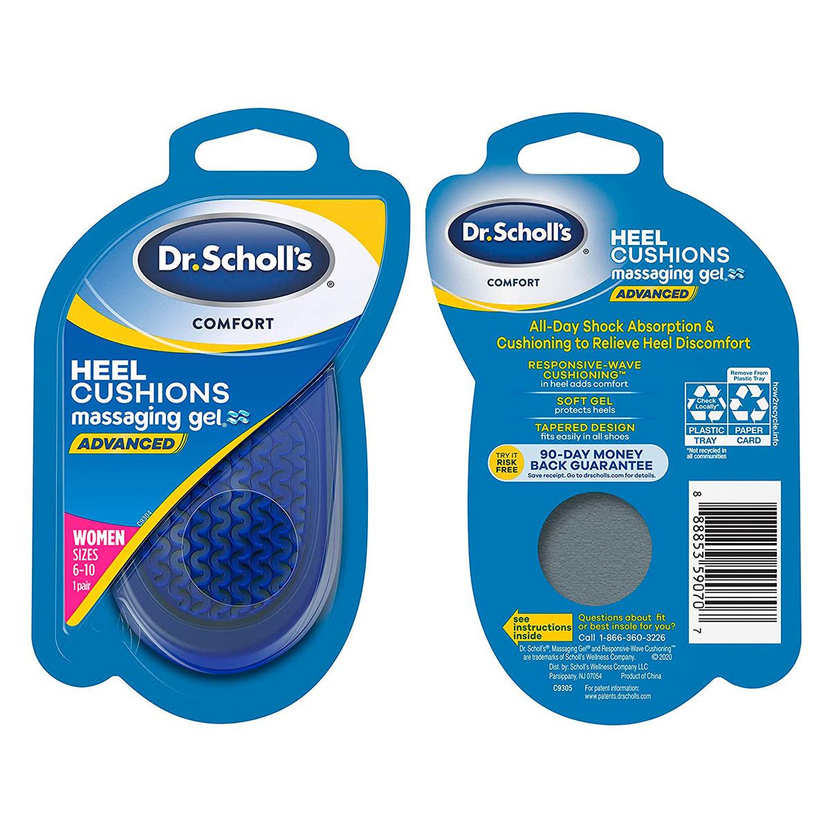 TALONERA DE GEL P/M DRSCHO