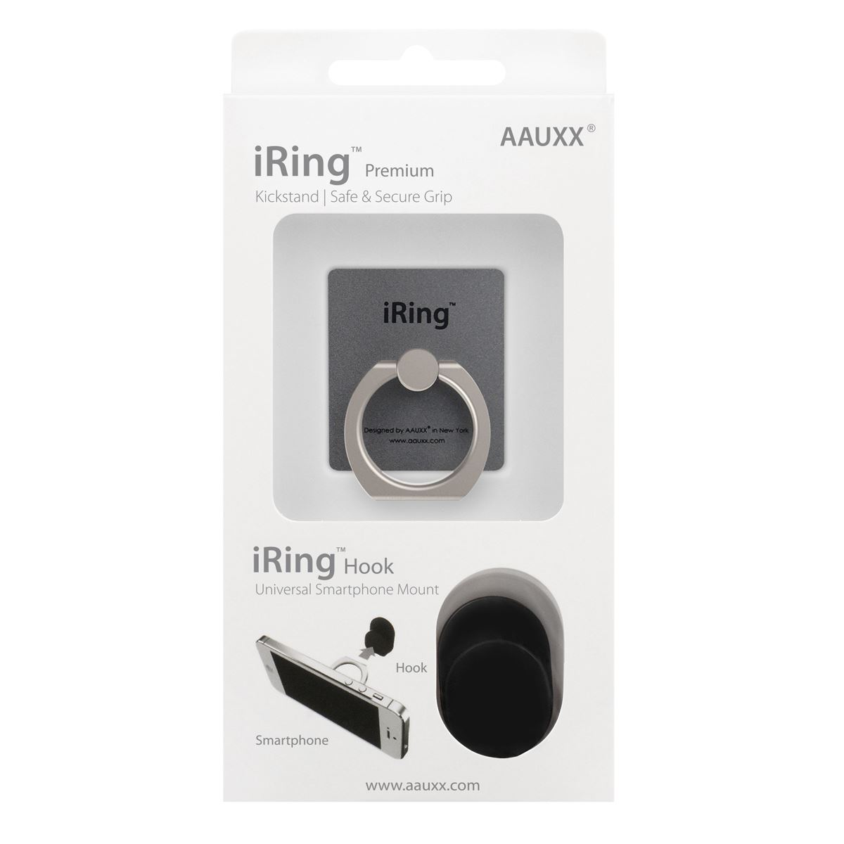 iRing© Gris Oxford + Hook