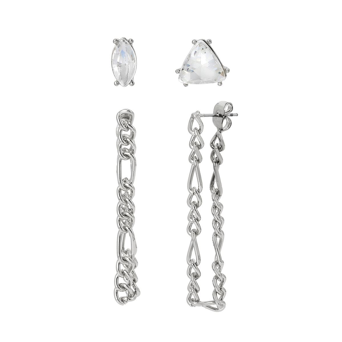 Box set plata marca Steve Madden detalle niveles