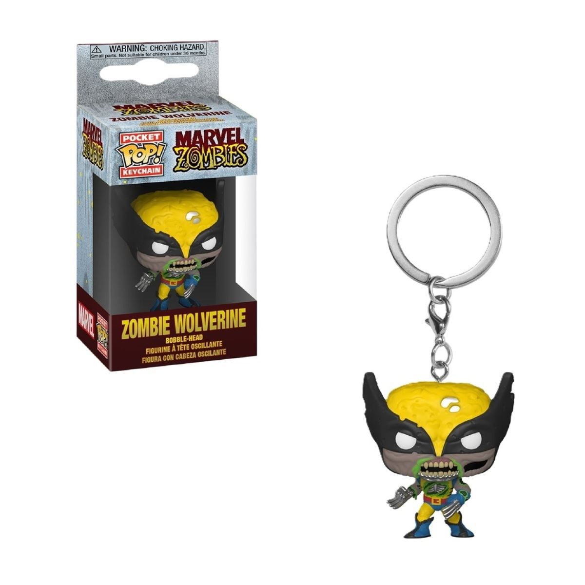 Funko Pop Keychain: Marvel Zombies Wolverine Llavero