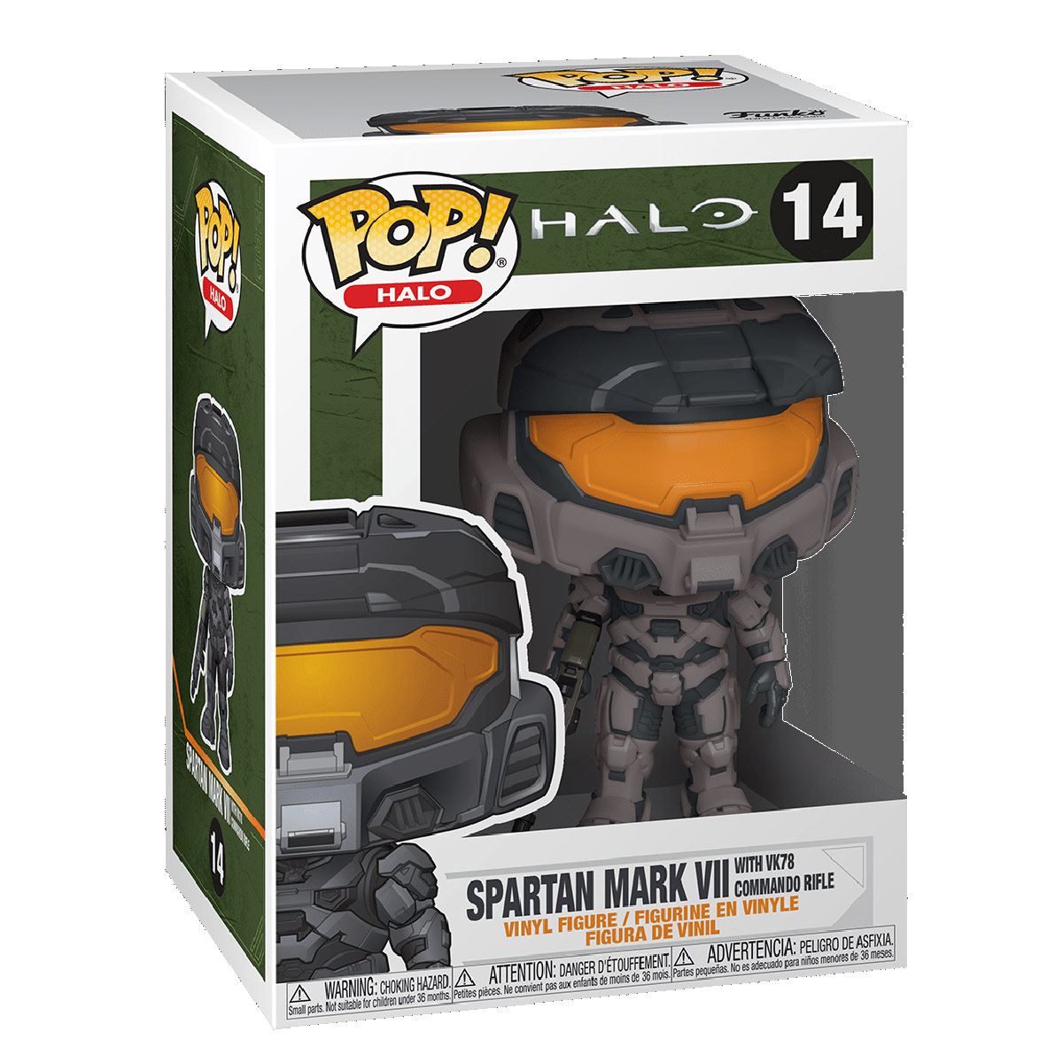 Funko Pop! Halo Infinite – Spartan Mark VII Con Fucile BR75, Figura In Vinile 10 Cm - 2
