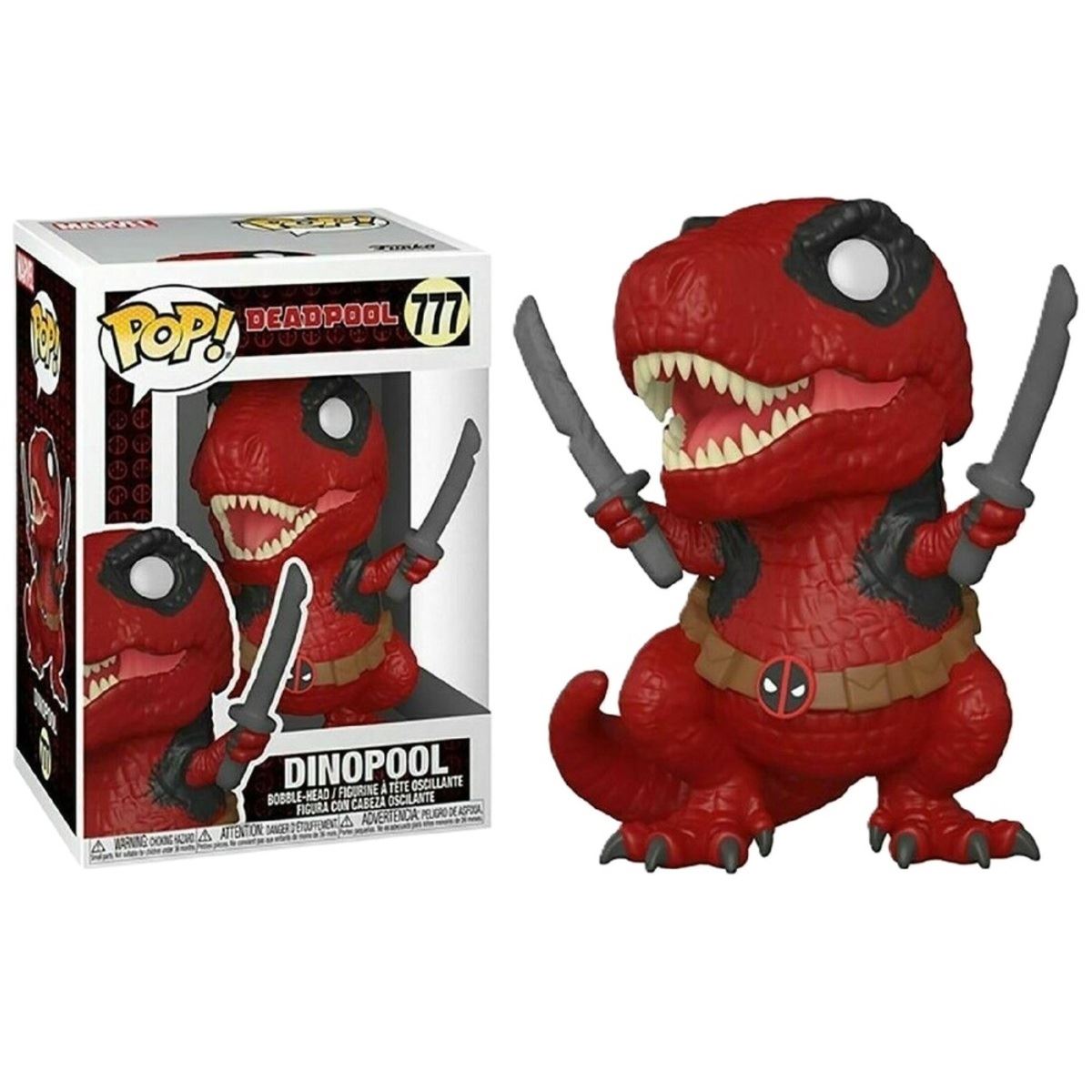 Funko Pop Marvel: Deadpool 30 Aniversario Dinopool