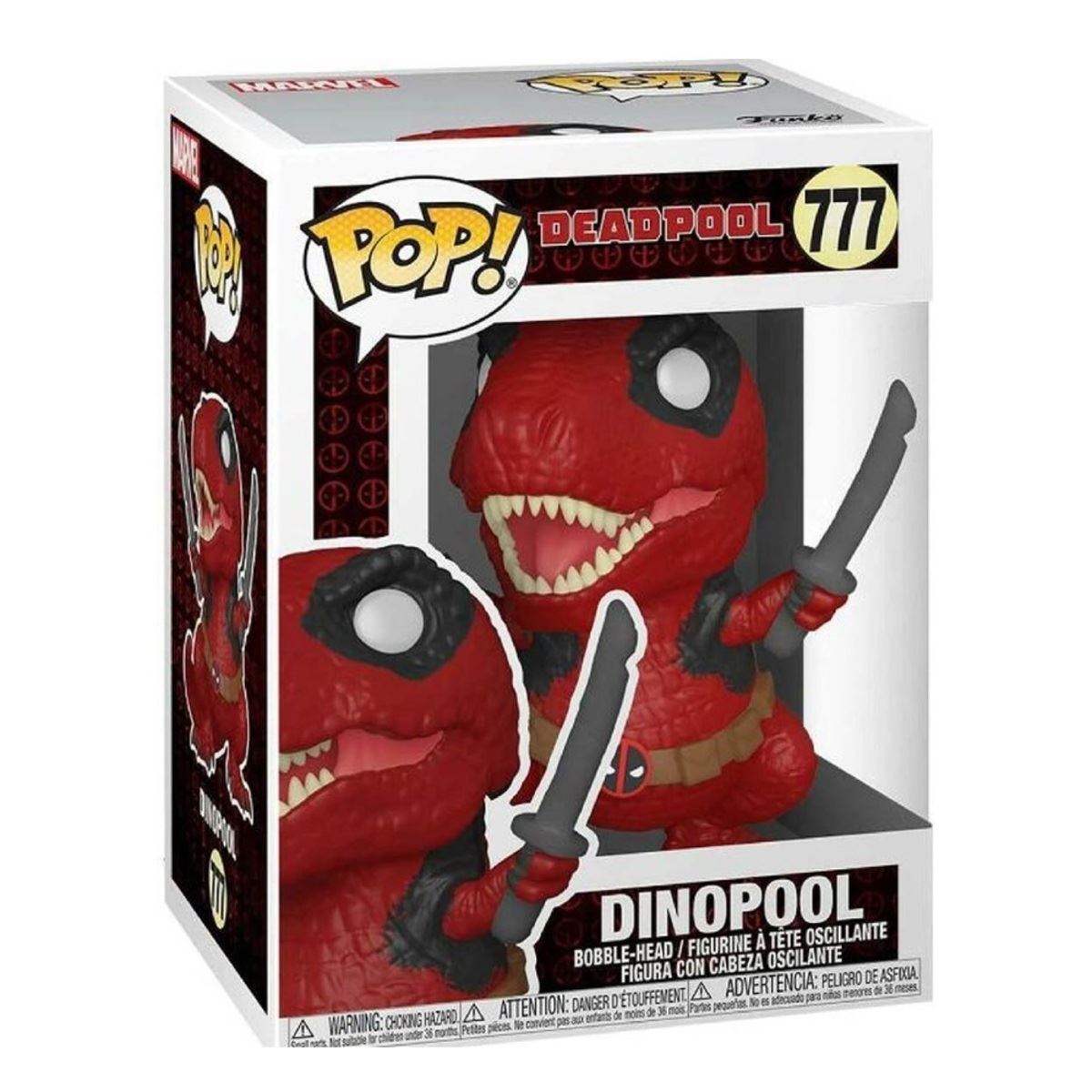 Funko Pop Marvel: Deadpool 30 Aniversario Dinopool