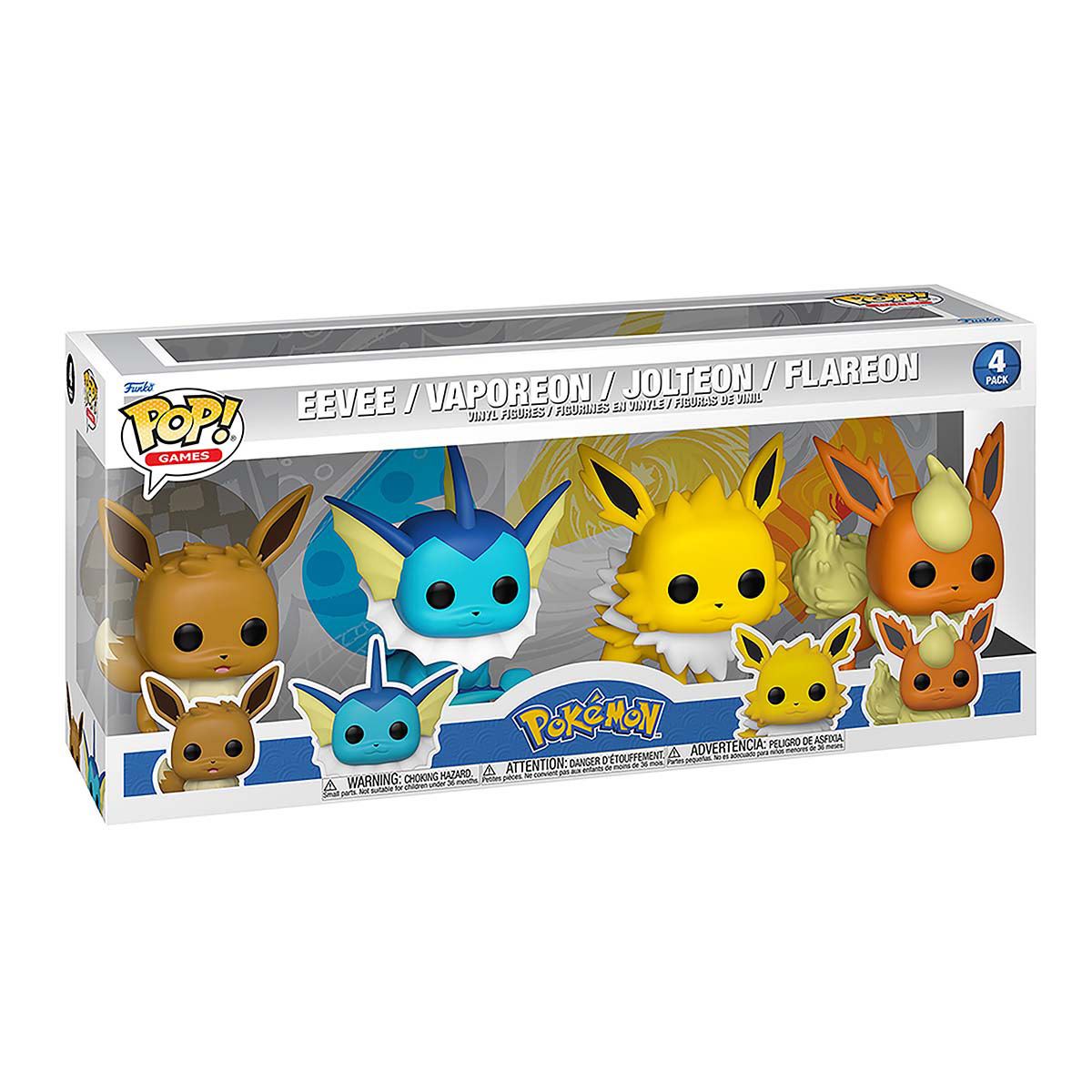 Funko Pop Pokémon 4 pack *Exclusivo