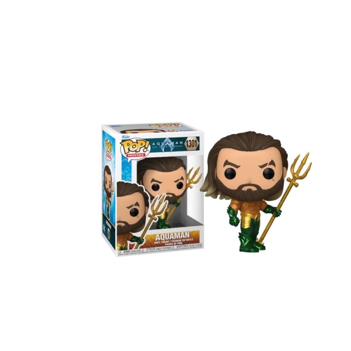 Funko Pop Movies DC Aquaman y El Reino Perdido Aquaman Traje de Héroe