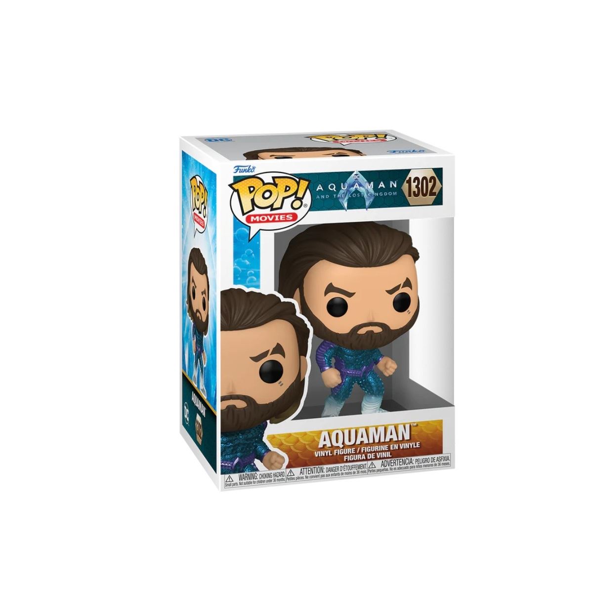 Funko Pop Movies DC Aquaman y El Reino Perdido Aquaman Traje Sigilo