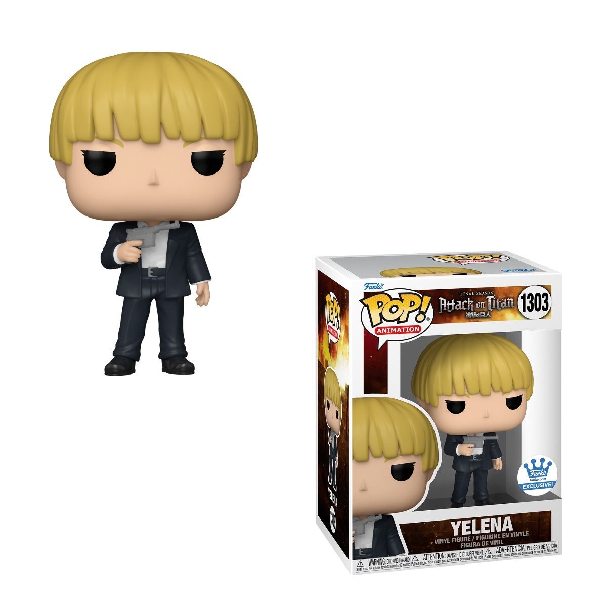 Funko Pop Animation Attack On Titan Yelena Exclusivo Funko Shop