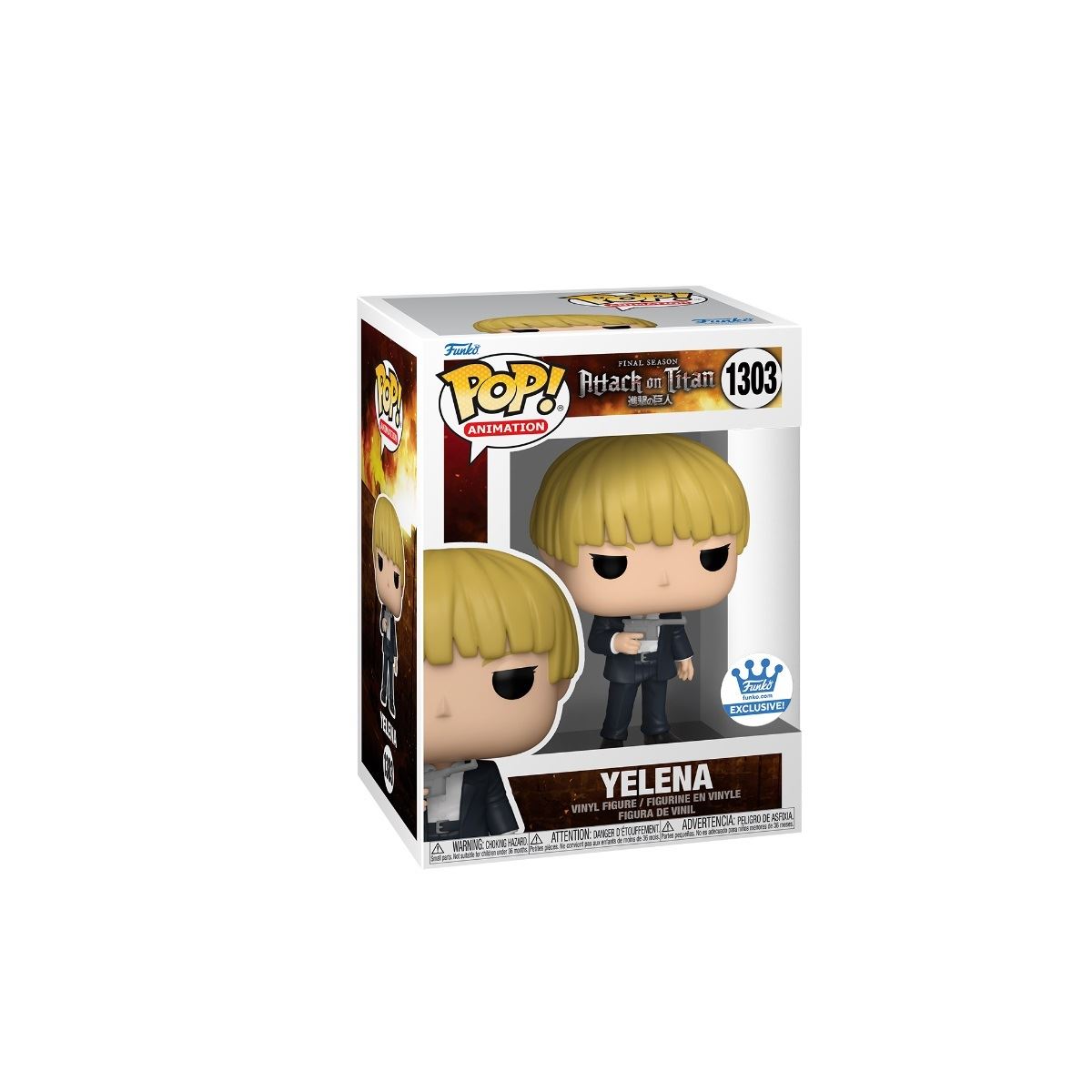 Funko Pop Animation Attack On Titan Yelena Exclusivo Funko Shop